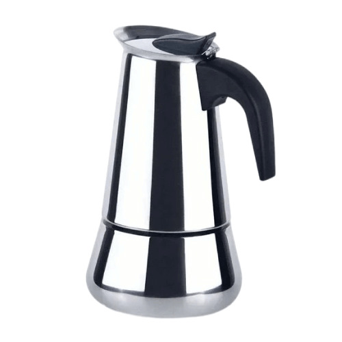 Cafetera para estufa (capacidad: 9 tazas), de acero inoxidable, por  Mixpresso