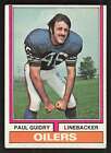 Paul Guidry 1974 Topps #22 Houston Oilers VG-EX GS a {0703