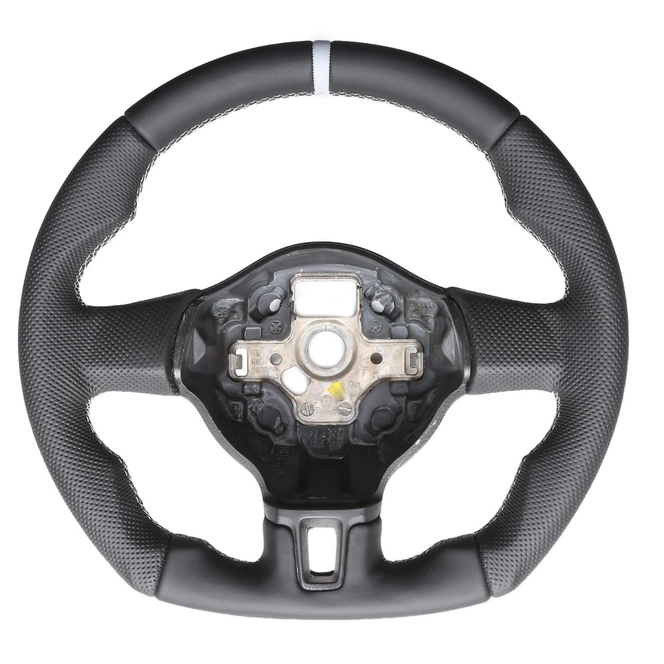 VW Lenkrad Golf 6 Caddy Tiguan Touran Sharan Abgeflacht Neu Beziehen 58158 - Bild 1 von 4