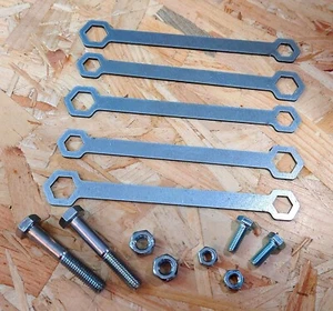 Mehrzweck Doppelend Verzinkter Stahlschlüssel - Bild 1 von 2