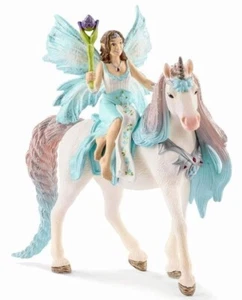 SCHLEICH - Figurine de l'univers BAYALA - Fée Eyela avec licorne de princesse... - Imagen 1 de 1
