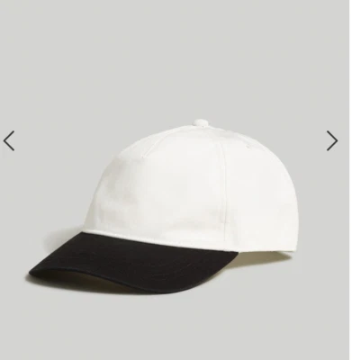 Gorra de béisbol Madewell para mujer colorblock en negro carbón talla única NL346 Foto 1 de 4