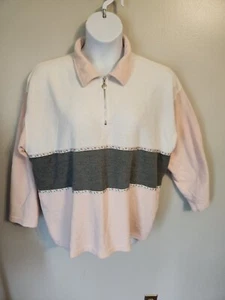 Vintage Bold Spirit Woman Collared Sweatshirt 2X Plus - Picture 1 of 7