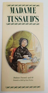Madame Tussaud's Leaflet Brochure Faltblatt London 1979 - Bild 1 von 2