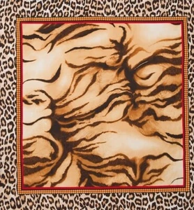 Chico’s Tiger Essence (#570298426) 100% Silk Square Scarf - NWT - Picture 1 of 2