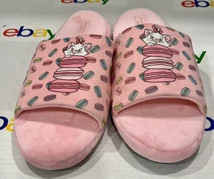 Disney Aristocats Marie Macaron Pink slippers womens size XL - Picture 1 of 6
