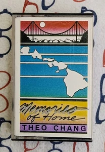 Theo Chang Memories of Home 1986 Cassette Album Hawaiian VG+/VG+ - Picture 1 of 5