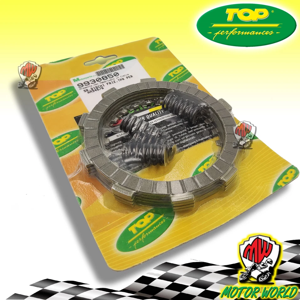 KIT DISCHI FRIZIONE TOP TPR RACING + MOLLE BETA RR ENDURO 50 2T 2015 2016 2017 - Immagine 1 di 1