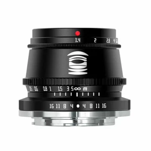TTArtisans 35mm F1.4 APS-C Lens for Micro Four Thirds Camera GH4 GH3 OMD EM1 - Picture 1 of 11