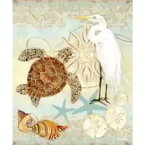 Coastal Waterways by Audrey Jeanne Roberts Stoff Panel 36 x 44 - Bild 1 von 6