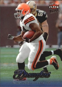 2007 Fleer Ultra Retail REUBEN DROUGHNS #128 CLEVELAND BROWNS 🏈 - Picture 1 of 2