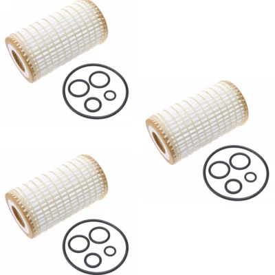 3X Engine Oil Filter HU718/5x For Mercedes-Benz C32 C300 E55 AMG CL600 E280 E350 - Image 1 of 4