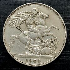 Great Britain - 1900 LXIV Crown -  VF30  (INV0714) - Very Fine+
