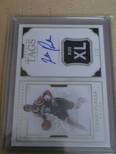 Jabari Parker 2015/16 Panini National Treasures Treasured Tags Auto 1/3 Exmt+