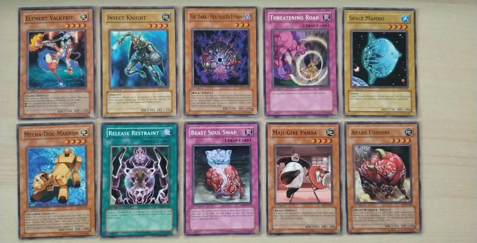 Yugioh Flaming Eternity 1st Edition Commons All LP - Image 1 of 1