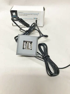 Salida USB empotrada L&S Lighting de 2 puertos con enchufe de 10' #9871 - Imagen 1 de 11