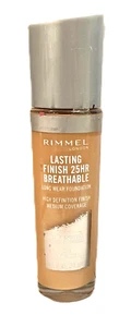 Rimmel Lasting Finish 25HR Breathable Foundation 402 BRONZE 1 fl oz - Picture 1 of 1