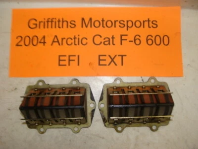 04 05 ARCTIC CAT FIRECAT F6 EXT EFI caña válvulas bloques jaulas 700? 500? Foto 1 de 4