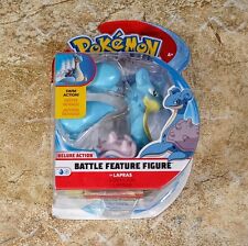 Wicked Cool Toys Pokemon Deluxe Action Battle Feature Figure Lapras