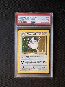 Wigglytuff Holo Bast II 19/130 PSA 8 - Bild 1 von 2