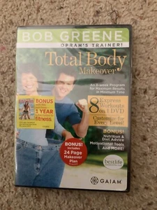Bob Greene: Total Body Makeover ( 2009 Gaiam DVD ) New Sealed Mint - Picture 1 of 2