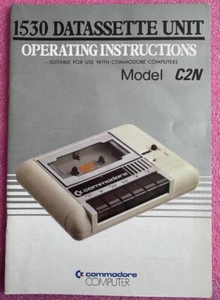 1530Commodore Datassette Unité Mode D'Emploi Modèle C2N - Anglais 0/7 - Photo 1/2