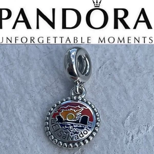 Pandora El Salvador Country Exclusive Sunset Scene Dangle Charm - Picture 1 of 6