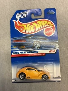 1999 Hot Wheels First Editions 23/26 Chrysler Pronto Yellow 5sp New Sealed - Picture 1 of 9