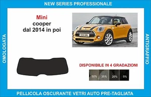 pellicole oscuranti vetri mini cooper dal 2014-2021 kit lunotto - Imagen 1 de 1