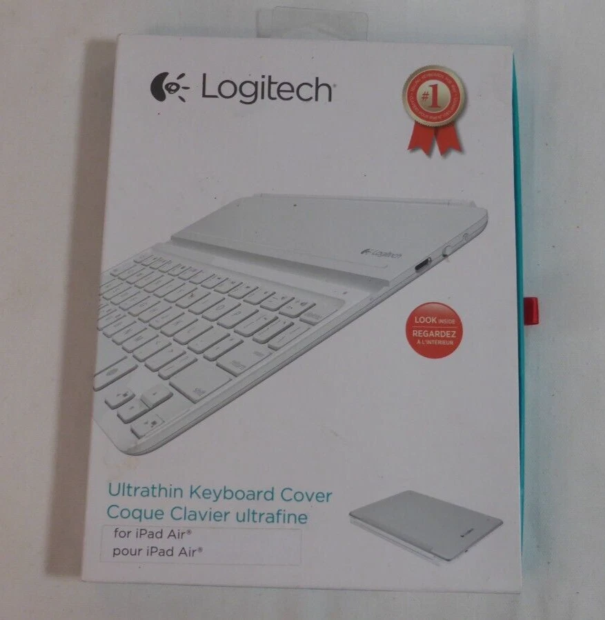 Logitech Wireless Bluetooth Ultrathin Keyboard Cover i5 for iPad Air - Image 1 of 4