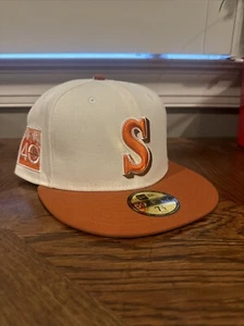 Rare New Era Seattle Mariners 40th Anniversary 59Fifty Fitted Hat 7 1/2 - Picture 1 of 6