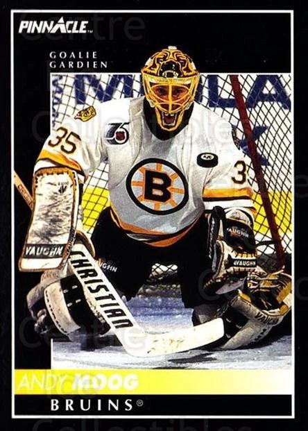1992-93 Pinnacle Canadian #91 Andy Moog - Image 1 of 1