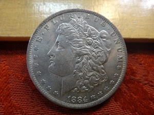 1884-O United States Morgan Silver Dollar $1 Lot 10-2 - No Reserve - Picture 1 of 3