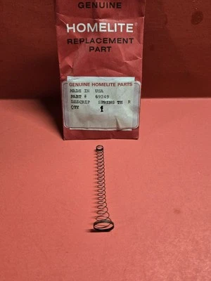 69249 Throttle Rod Spring Homelite Super 2, VI Super 2,  XL-2, 190 Spring 69249 - Image 1 of 4