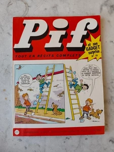Pif Gadget 25 de 1969 + gadget degringolo jeux non faits TBE - Foto 1 di 16