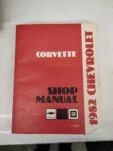 1982 Corvette Shop Manual 82 Chevrolet Chevy Repair Service Book Vintage Car - Picture 1 of 5