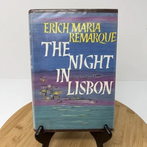 THE NIGHT IN LISBON by Erich Maria Remarque 1st Ed. HC DJ Book Vintage 1964 - Imagen 1 de 12