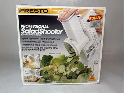 Presto Professional Salad Shooter Slicer/Shredder Model 02970 New Open Box - Image 1 of 4