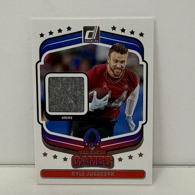 2025 Donruss Football #PBM-KJK Kyle Juszczyk Pro Bow Games - Image 1 of 2