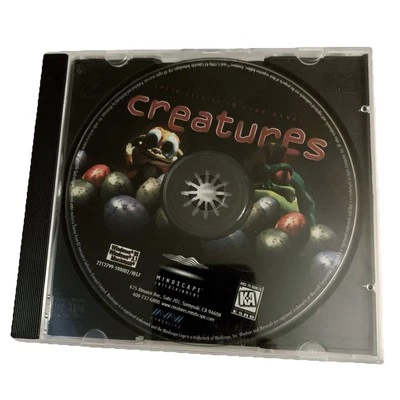 Creatures PC (1998) CD-Rom Game for Windows 95 3.1 Macintosh Mindscape No Box - Image 1 of 2
