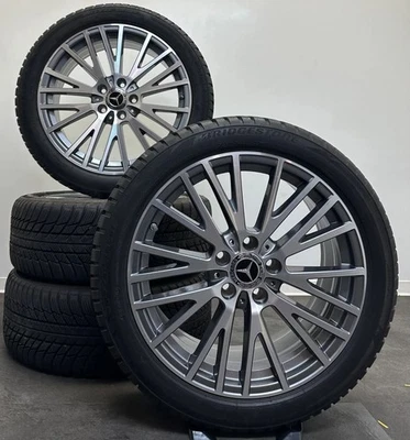 Original Mercedes A-Klasse W177 18Zoll Felgen A1774010600 Winterreifen 225 45R18 - Bild 1 von 4