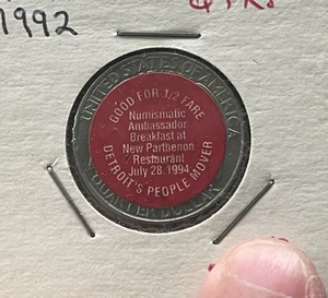 1992 Washington Quarter - 1/2 tariffa Ambasciatore Numismatico colazione L2 - Foto 1 di 2