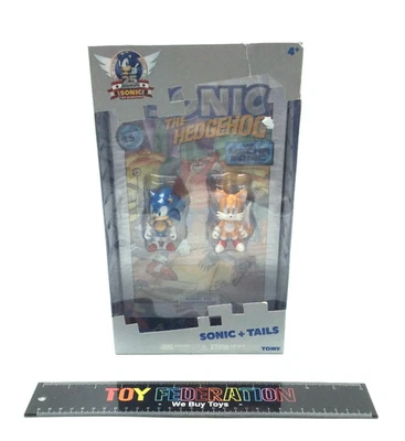 TOMY Sonic The Hedgehog 25 Aniversario SONIC + TAILS CON CÓMIC Foto 1 de 4