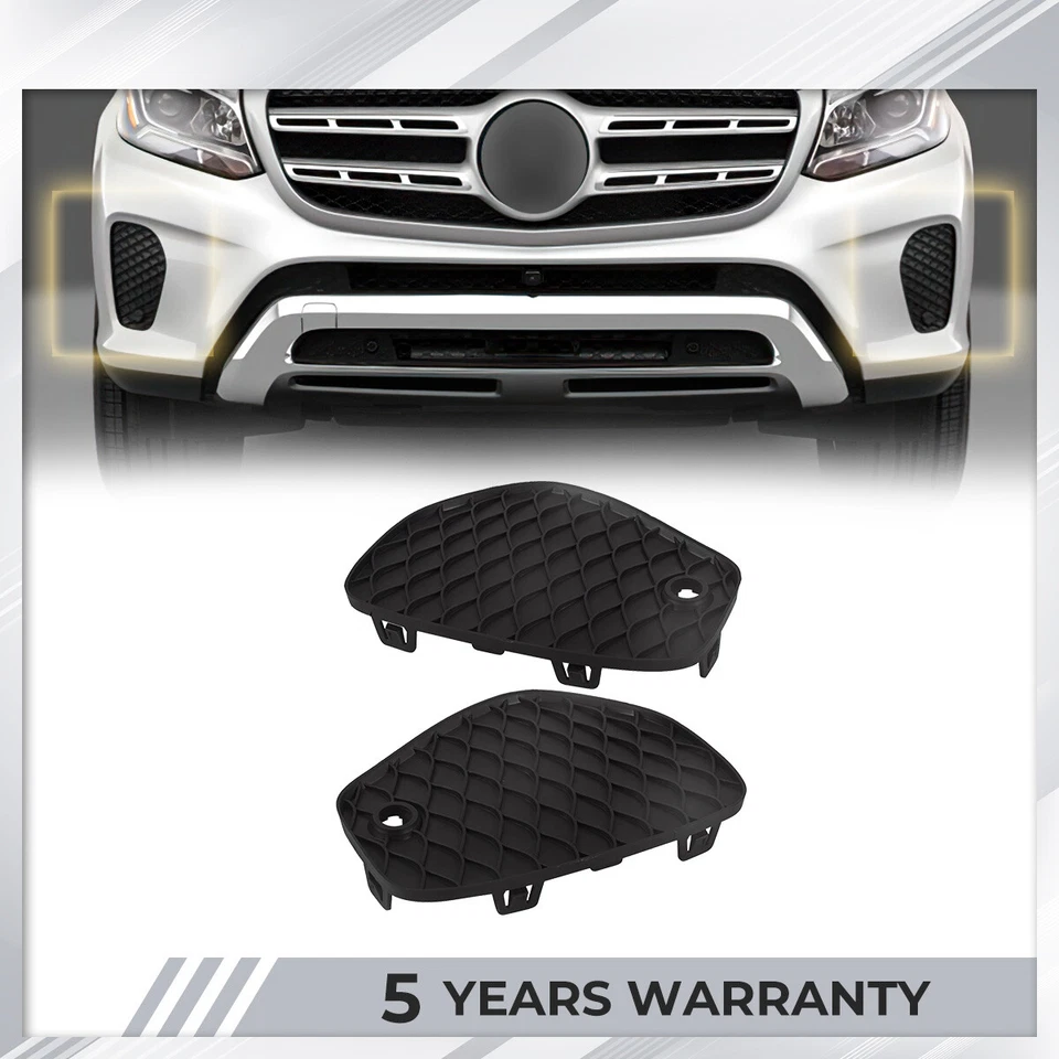LH & RH Front Bumper Cover grille trim For Mercedes Benz GLS450 2017 2018 2019 - Изображение 1 из 4