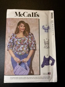 McCalls Sewing Pattern M8255 Misses’and Woman’s Tops Size 8-16. Fashion - Picture 1 of 2