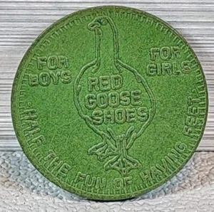 Vintage Trade Token ~ Red Goose Shoes ~ Red Goose $5.00 Premium Money. TT-20 - Picture 1 of 9
