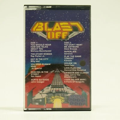 BLAST OFF Compilation Audio Stereo Cassette Tape K-Tel PTU 2964 - Image 1 of 4