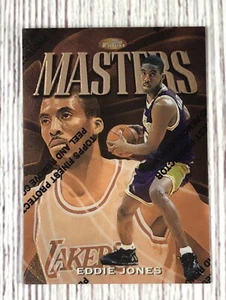 NBA TOPPS FINEST 1997 MASTERS CHROME PROMO CARD EDDIE JONES LA LAKERS #67 - Bild 1 von 4