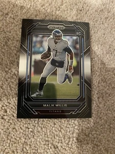 Malik Willis Black Prizm (silver) tennessee titans rookie - Picture 1 of 1