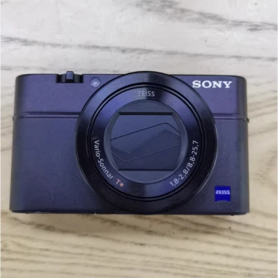 Sony Cyber - shot DSC - RX100 III M3 Digital Cam 20.1MP Wifi NFC Eng ViewFinder - Image 1 of 4